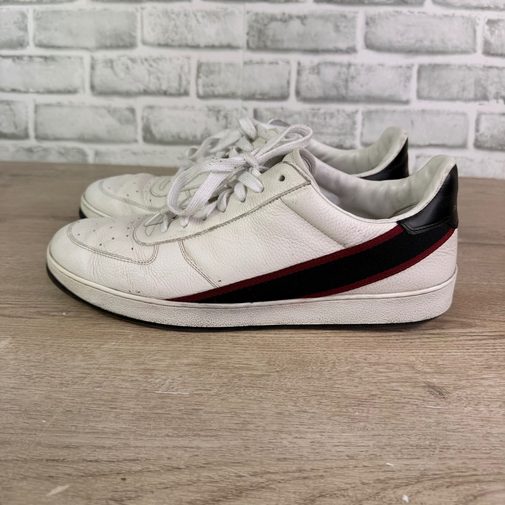 Louis Vuitton Rivoli Sneaker Side Stripe White Mens 9